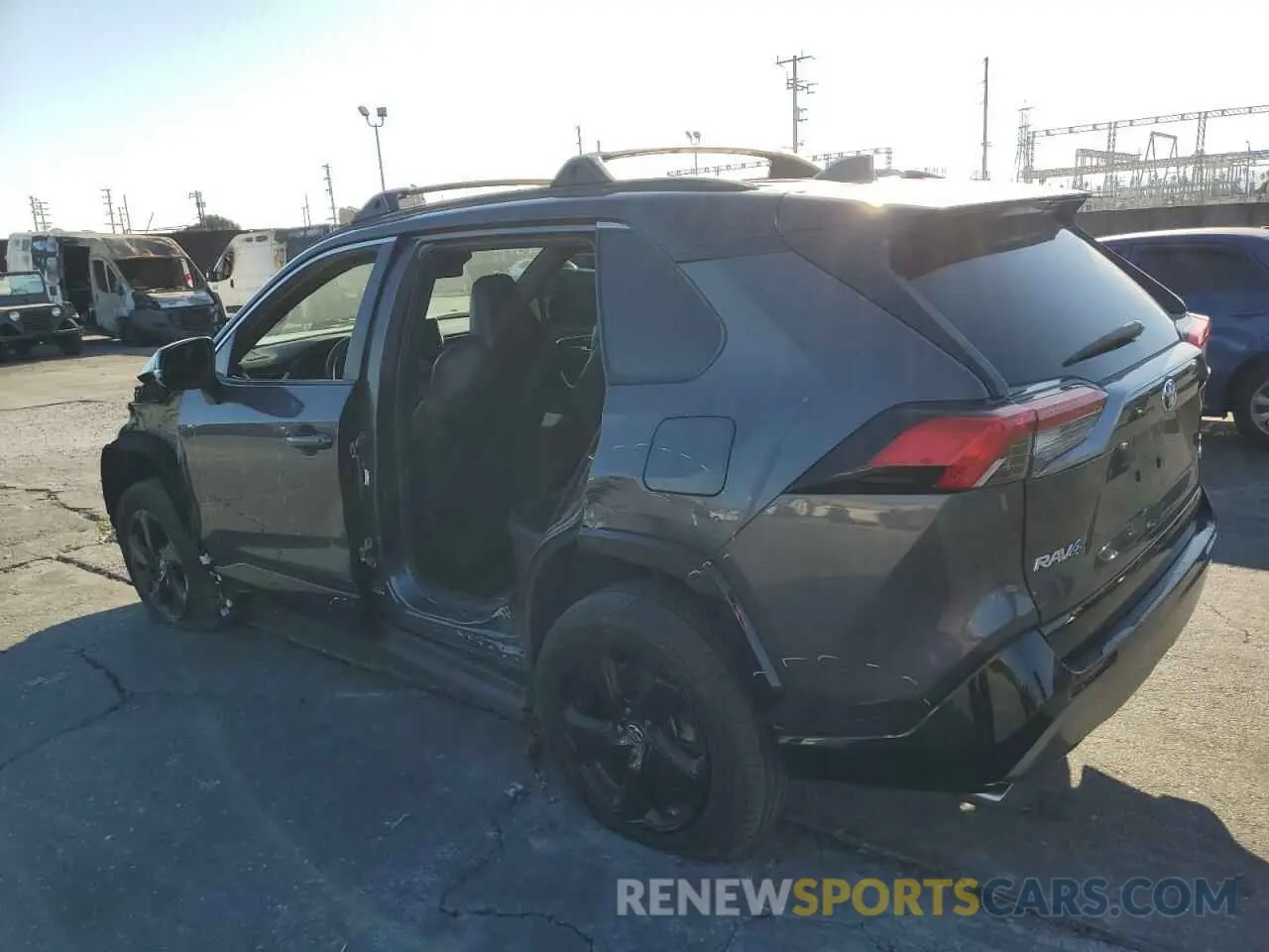 2 Фотография поврежденного автомобиля 2T3EWRFVXKW036594 TOYOTA RAV4 2019