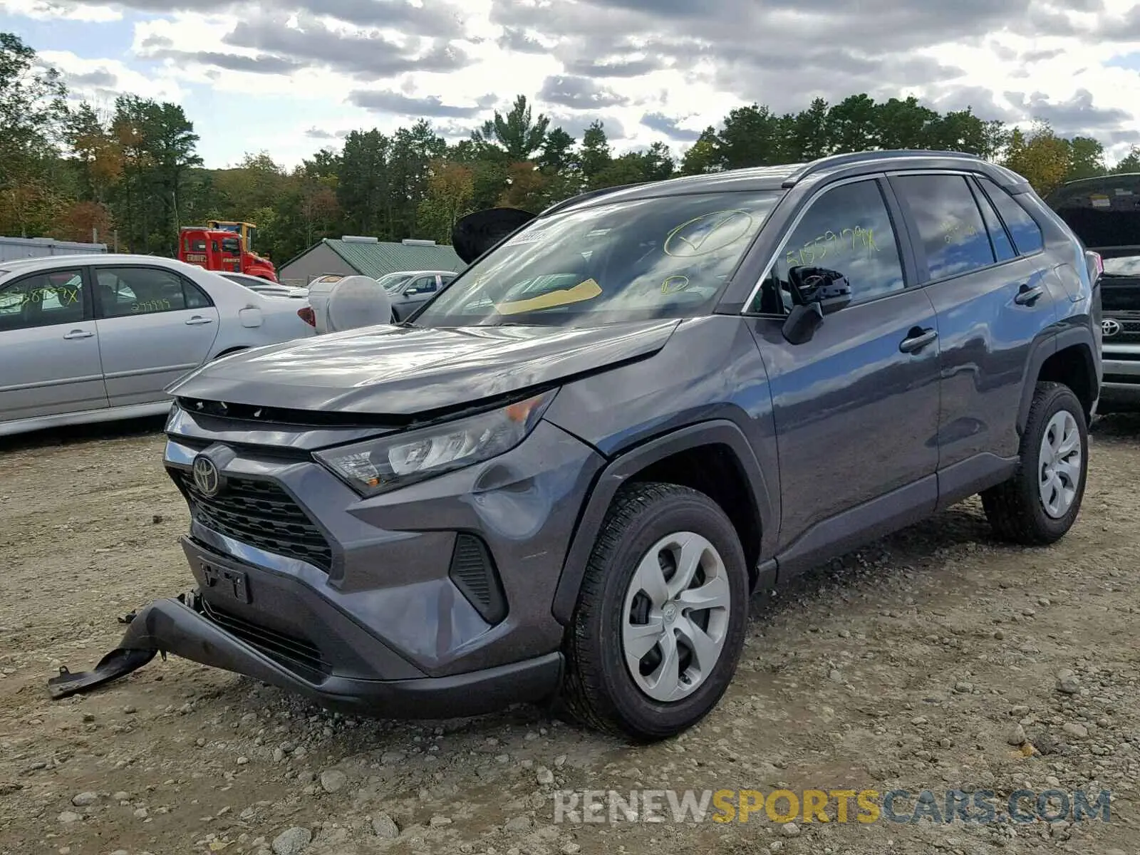2 Photograph of a damaged car 2T3F1RFV0KC041419 TOYOTA RAV4 2019