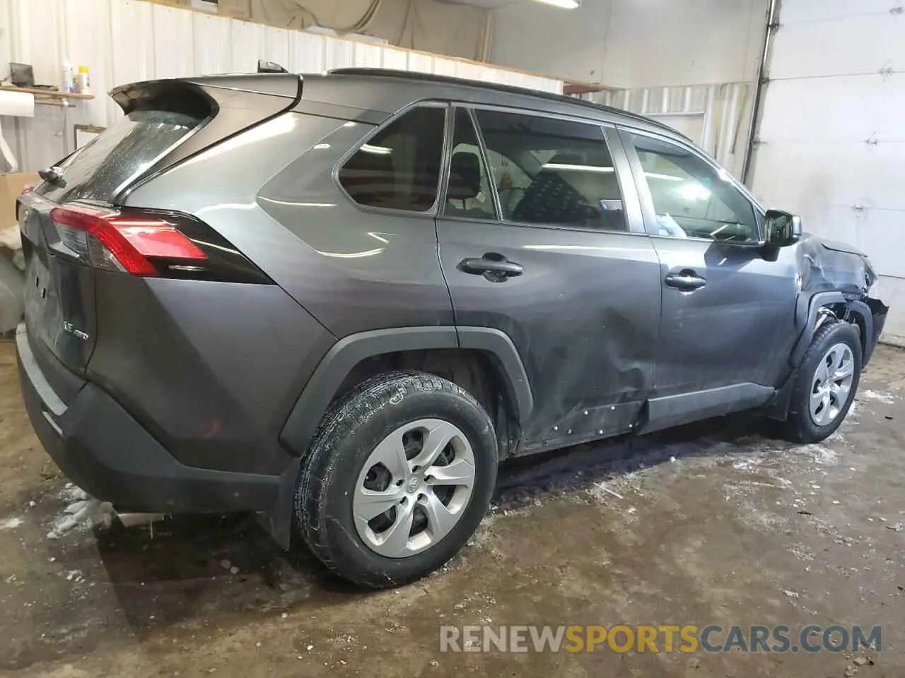 3 Photograph of a damaged car 2T3F1RFV0KC045406 TOYOTA RAV4 2019