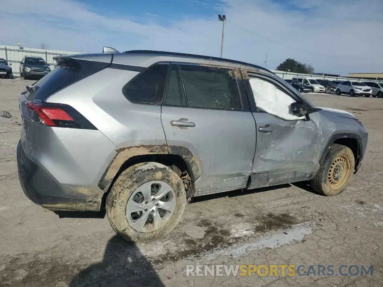 3 Фотография поврежденного автомобиля 2T3F1RFV0KW074306 TOYOTA RAV4 2019