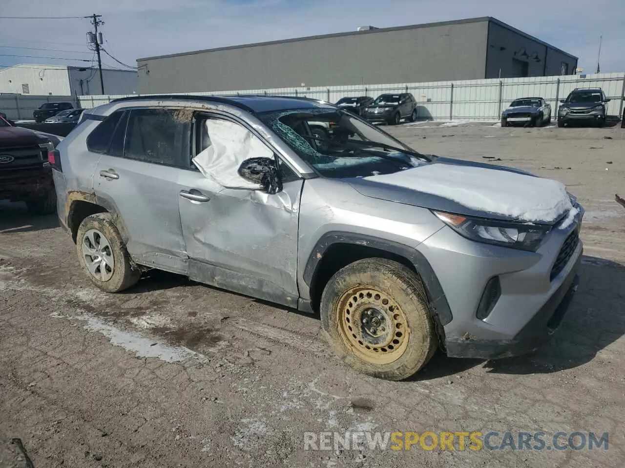4 Фотография поврежденного автомобиля 2T3F1RFV0KW074306 TOYOTA RAV4 2019