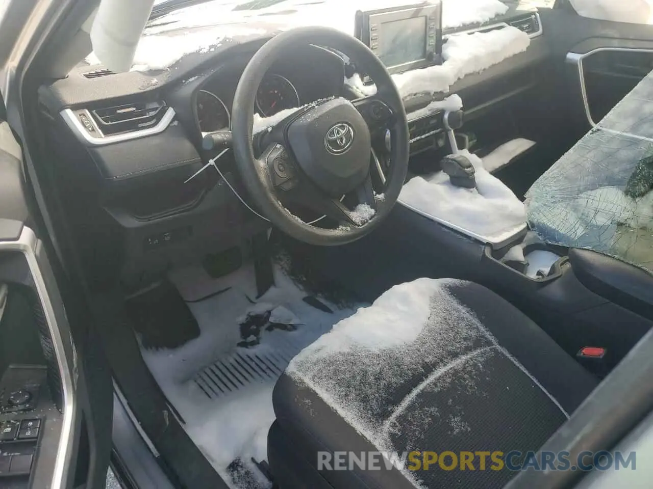 8 Фотография поврежденного автомобиля 2T3F1RFV0KW074306 TOYOTA RAV4 2019