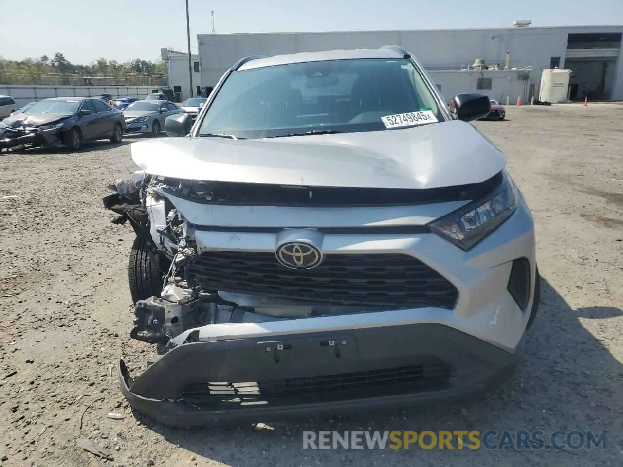 5 Фотография поврежденного автомобиля 2T3F1RFV1KC030025 TOYOTA RAV4 2019