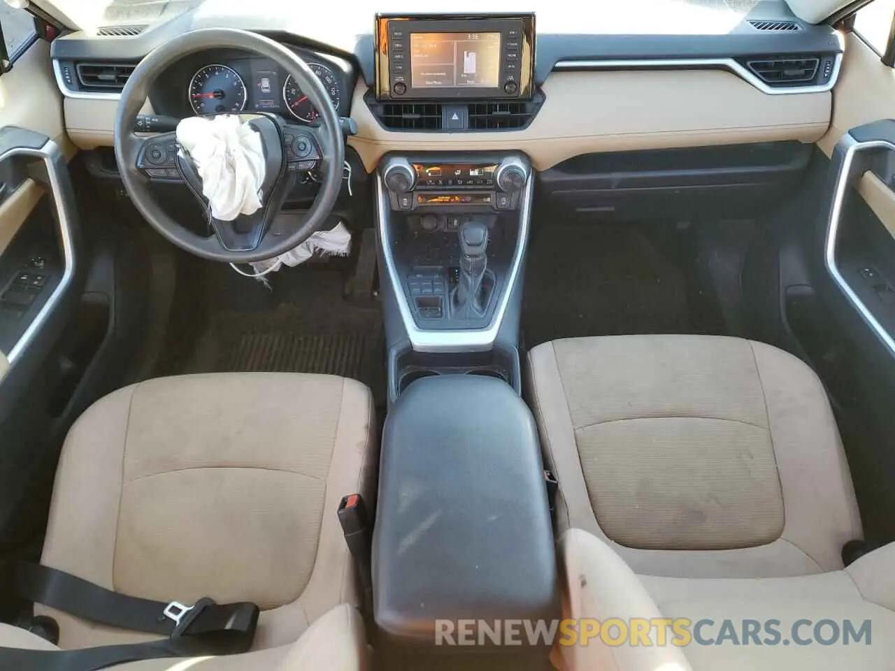 8 Фотография поврежденного автомобиля 2T3F1RFV1KW025213 TOYOTA RAV4 2019