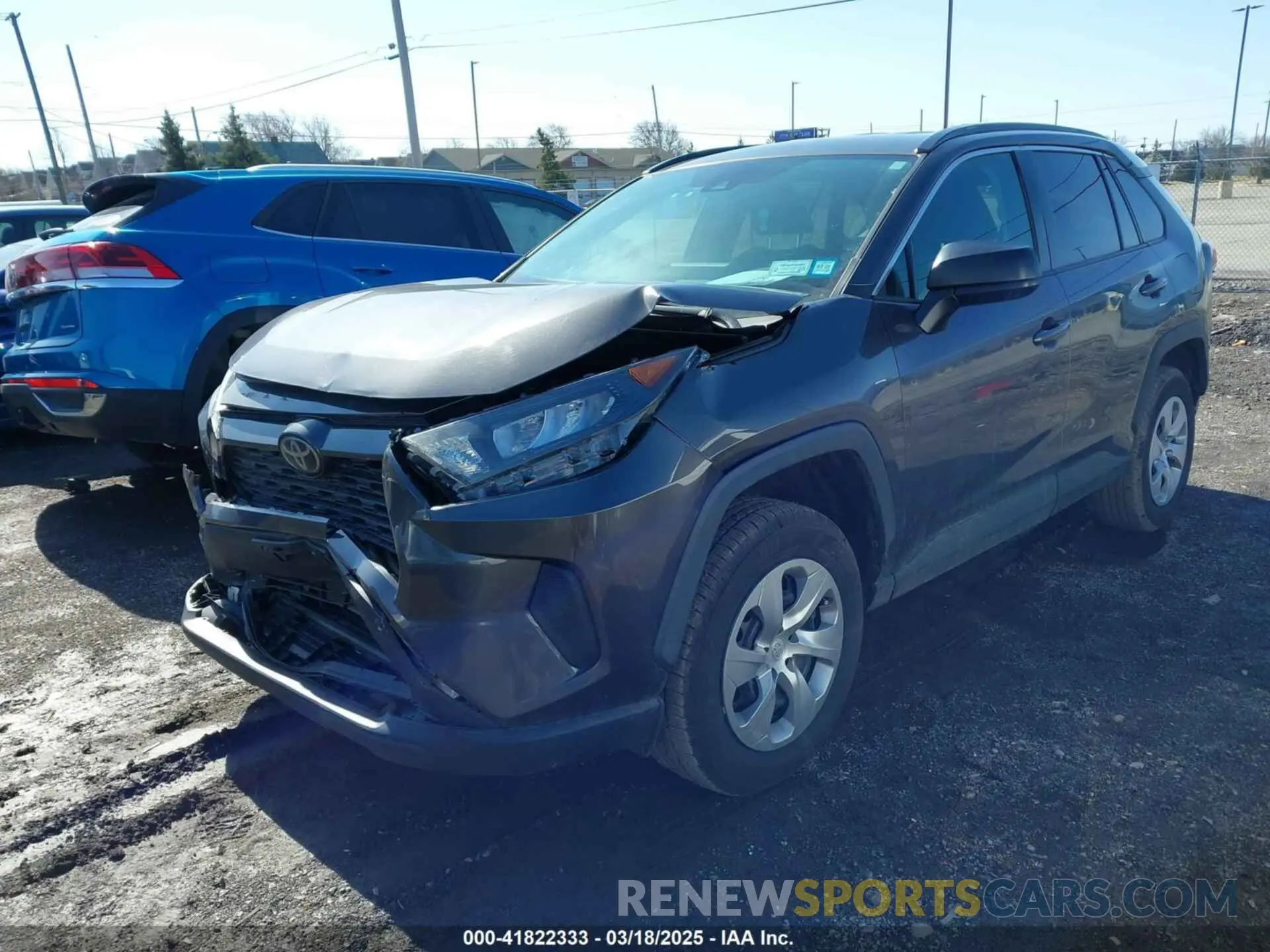 2 Photograph of a damaged car 2T3F1RFV1KW031478 TOYOTA RAV4 2019