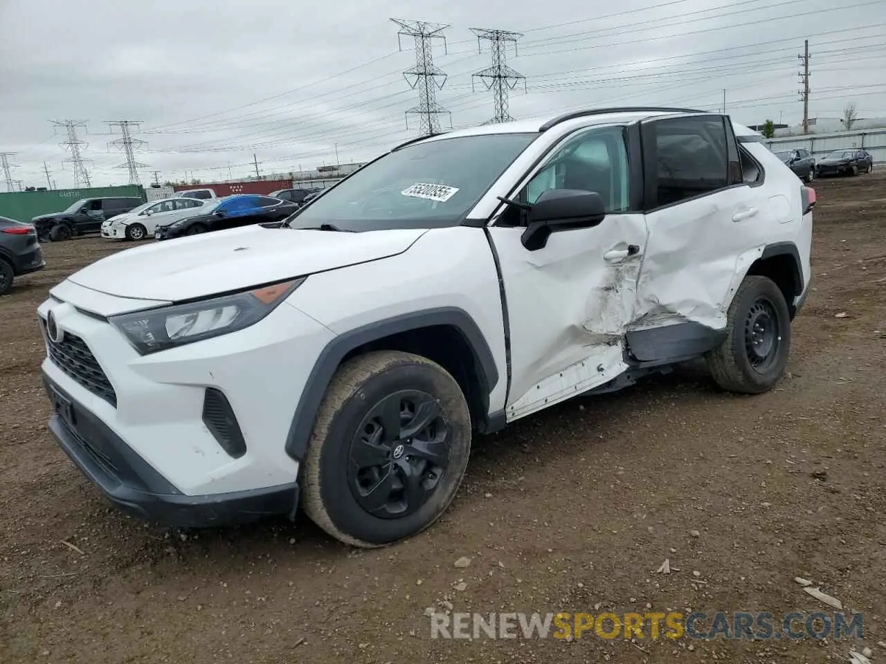 1 Фотография поврежденного автомобиля 2T3F1RFV2KC040949 TOYOTA RAV4 2019