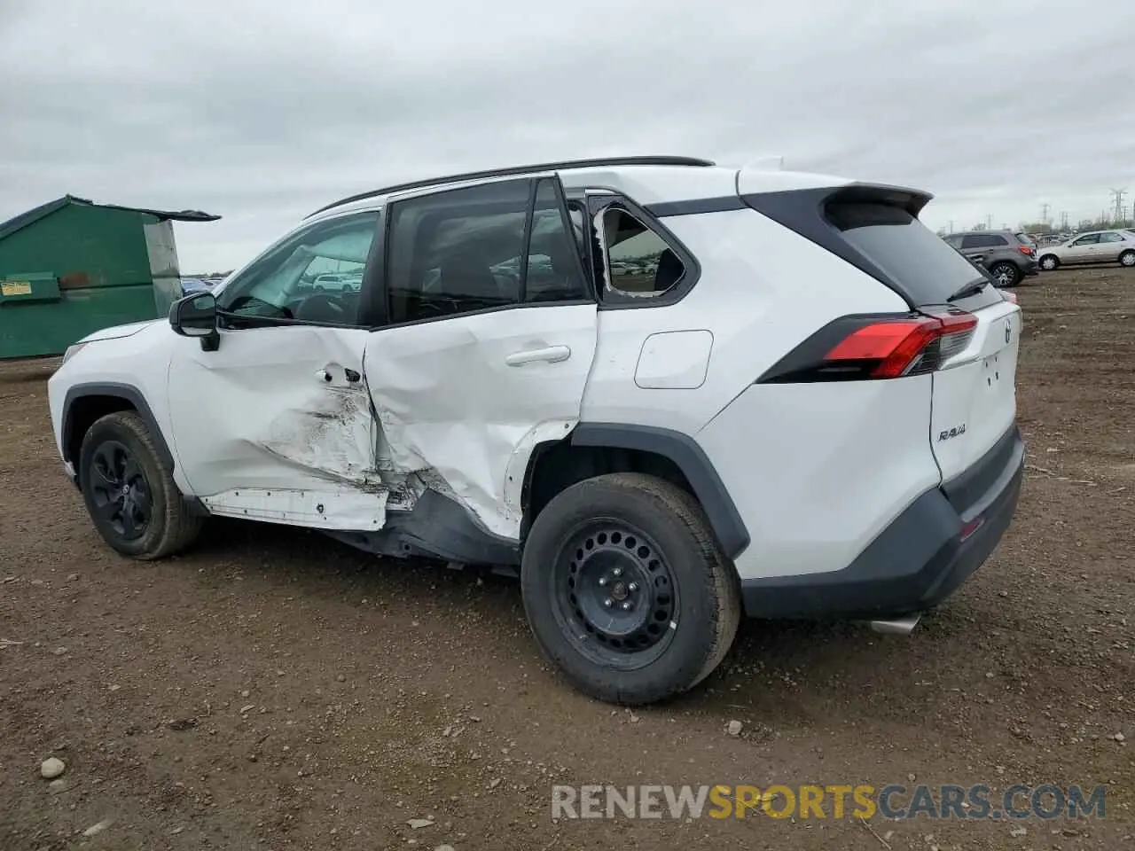 2 Фотография поврежденного автомобиля 2T3F1RFV2KC040949 TOYOTA RAV4 2019