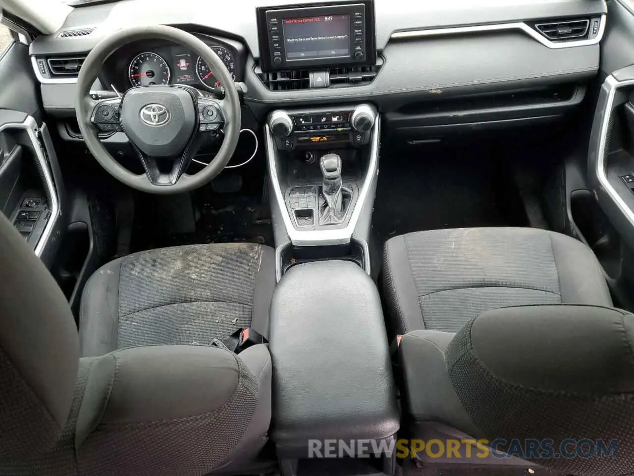 8 Фотография поврежденного автомобиля 2T3F1RFV2KC040949 TOYOTA RAV4 2019