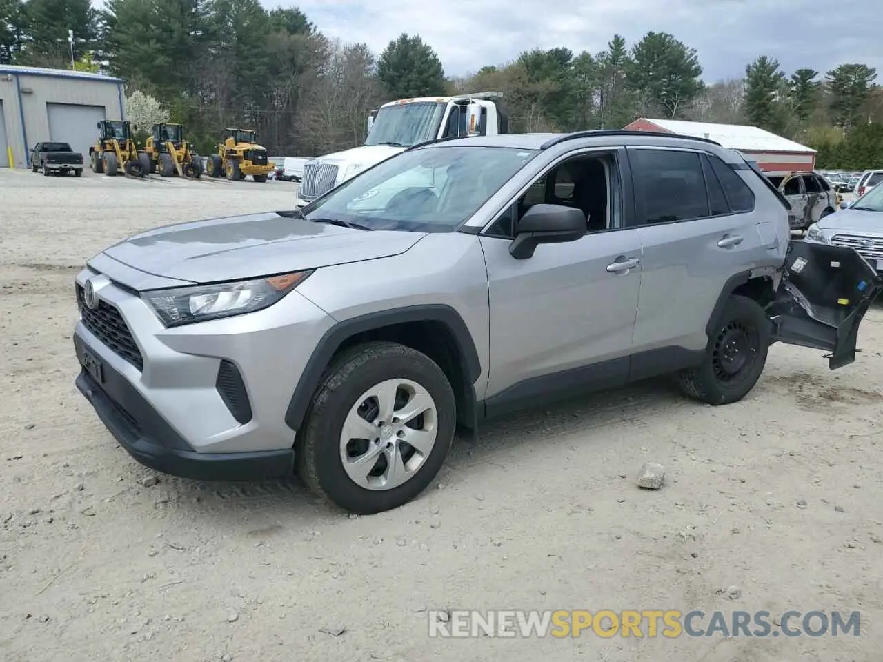 1 Photograph of a damaged car 2T3F1RFV2KC045844 TOYOTA RAV4 2019