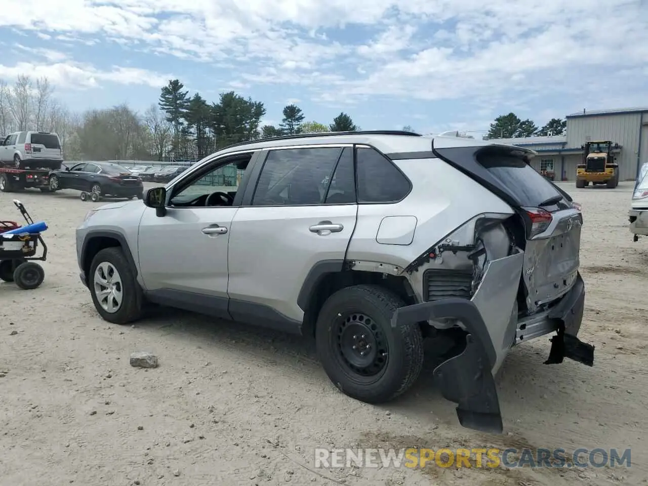2 Photograph of a damaged car 2T3F1RFV2KC045844 TOYOTA RAV4 2019