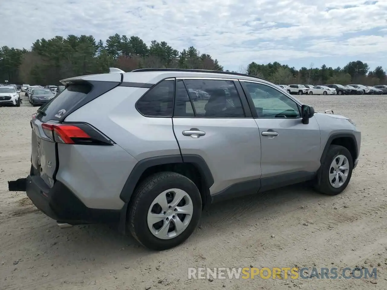 3 Photograph of a damaged car 2T3F1RFV2KC045844 TOYOTA RAV4 2019