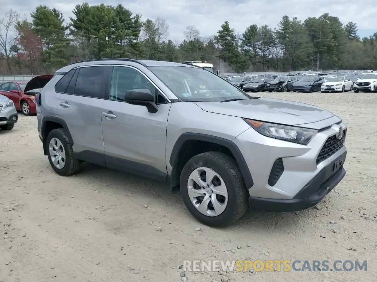 4 Photograph of a damaged car 2T3F1RFV2KC045844 TOYOTA RAV4 2019