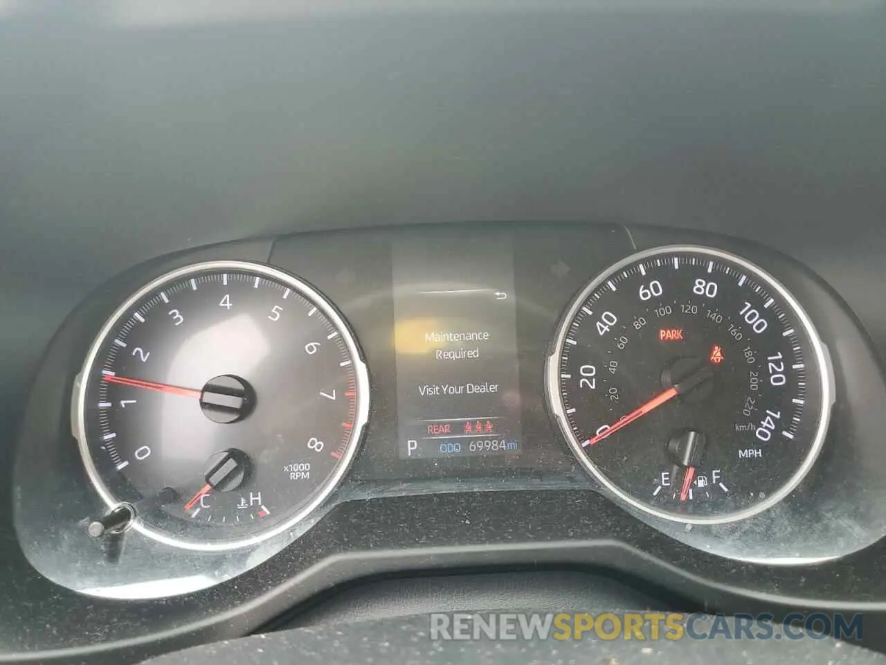 9 Photograph of a damaged car 2T3F1RFV2KC045844 TOYOTA RAV4 2019