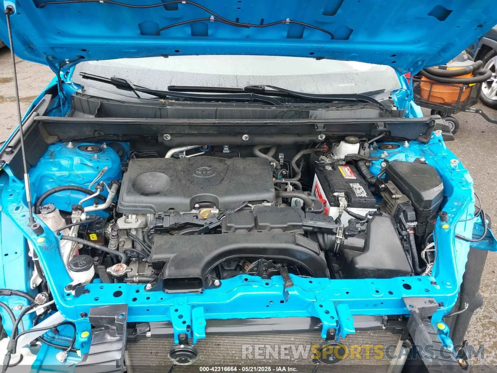 10 Фотография поврежденного автомобиля 2T3F1RFV2KC059615 TOYOTA RAV4 2019