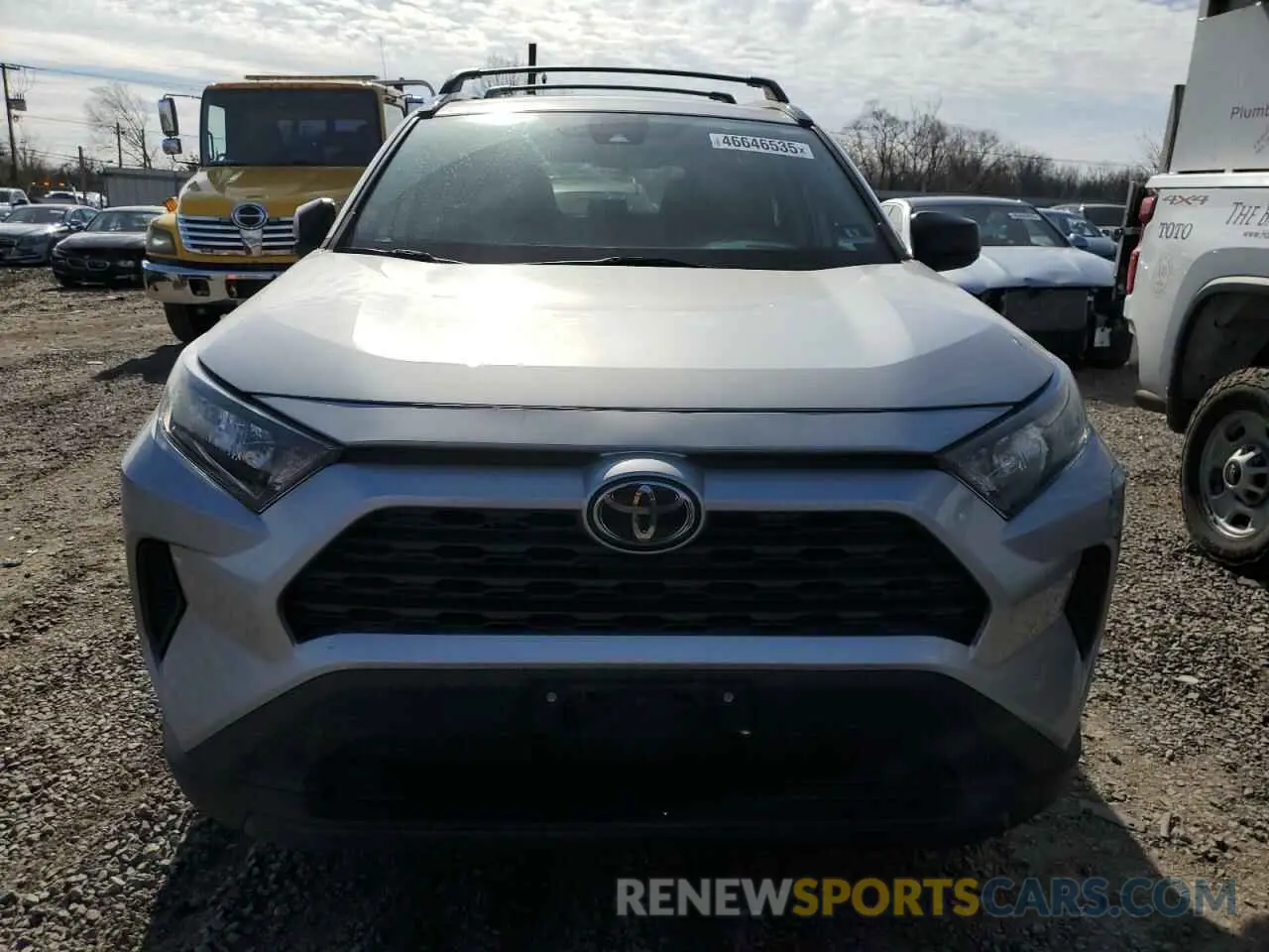 5 Photograph of a damaged car 2T3F1RFV2KW049360 TOYOTA RAV4 2019