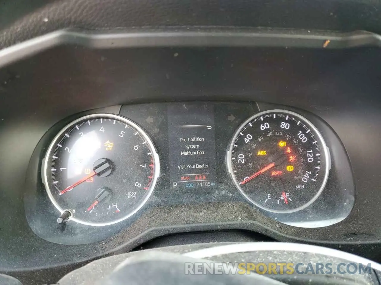 9 Photograph of a damaged car 2T3F1RFV2KW049360 TOYOTA RAV4 2019