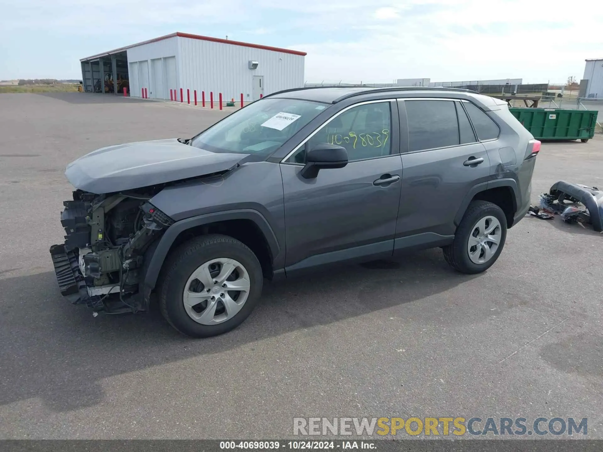 2 Photograph of a damaged car 2T3F1RFV2KW060522 TOYOTA RAV4 2019