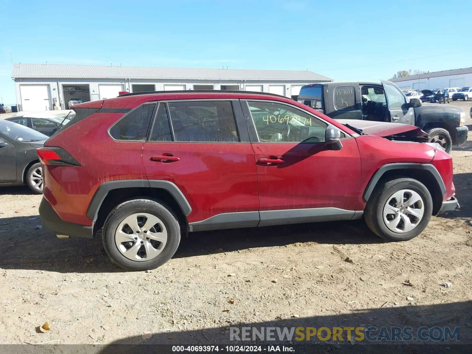 13 Photograph of a damaged car 2T3F1RFV2KW075408 TOYOTA RAV4 2019