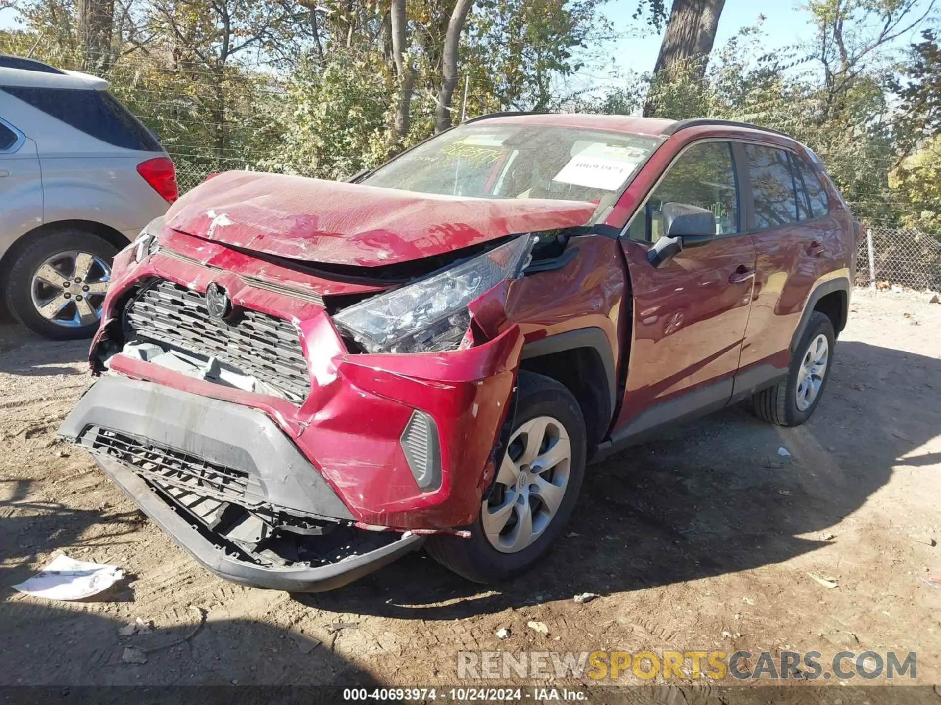 2 Photograph of a damaged car 2T3F1RFV2KW075408 TOYOTA RAV4 2019