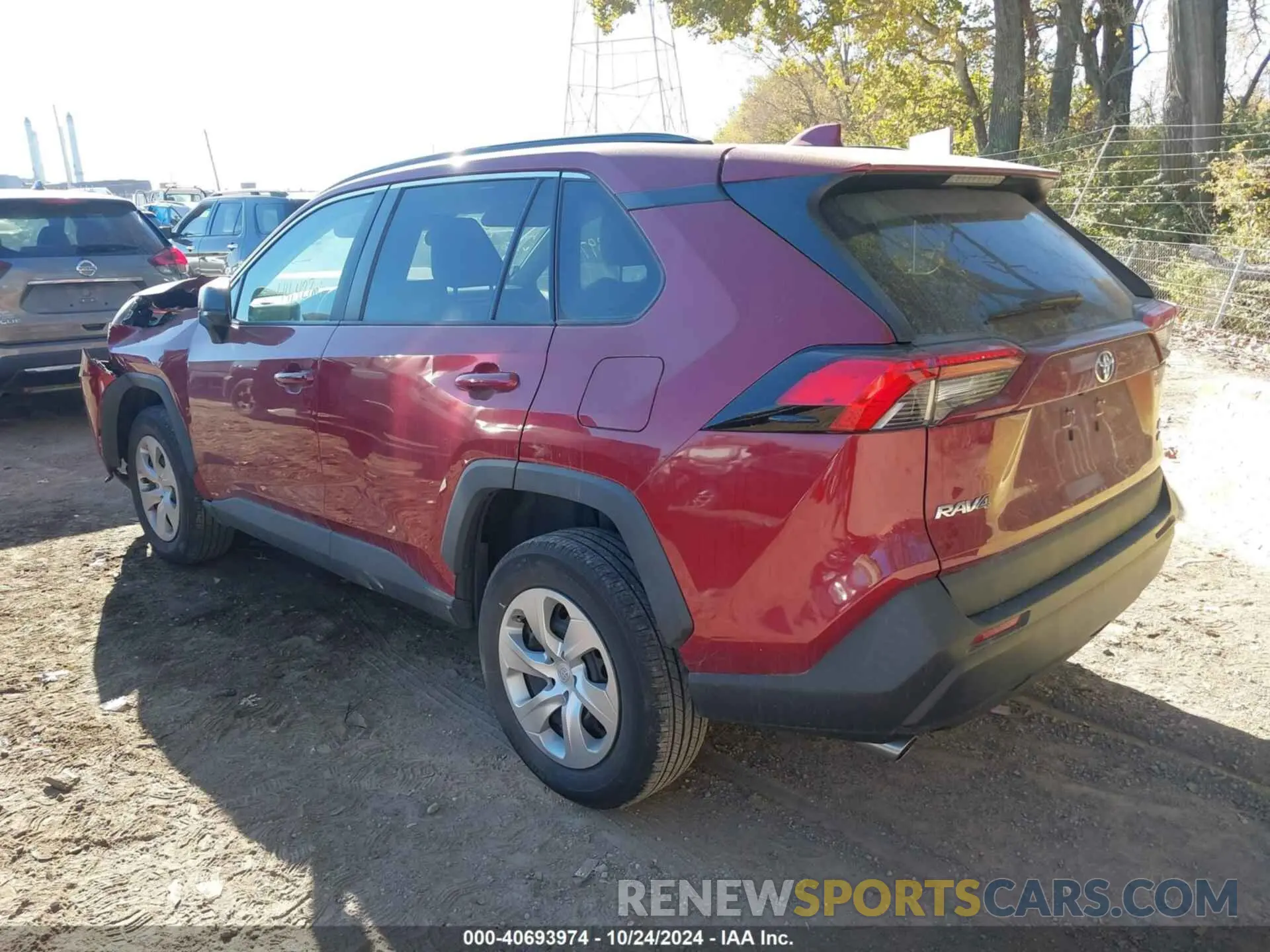 3 Photograph of a damaged car 2T3F1RFV2KW075408 TOYOTA RAV4 2019
