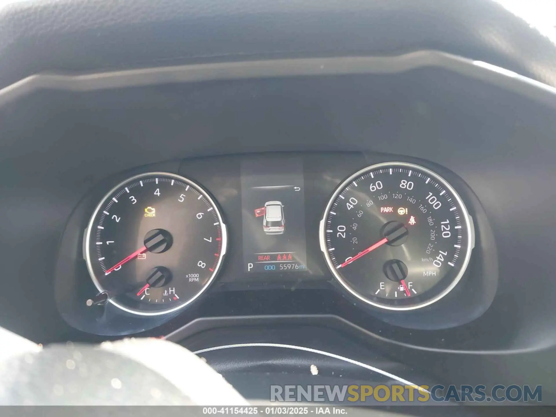 7 Photograph of a damaged car 2T3F1RFV3KC015817 TOYOTA RAV4 2019
