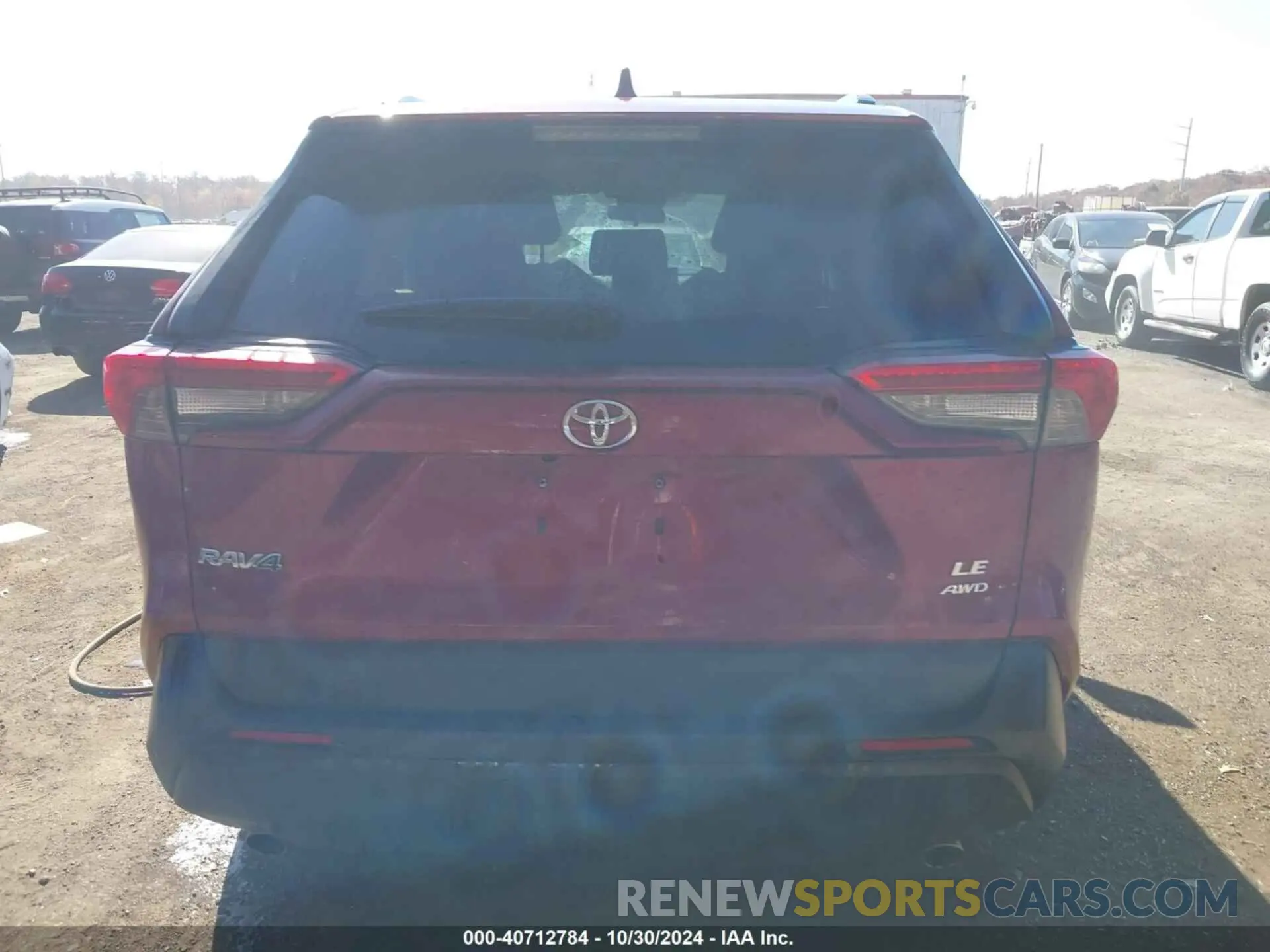 16 Photograph of a damaged car 2T3F1RFV3KW017243 TOYOTA RAV4 2019