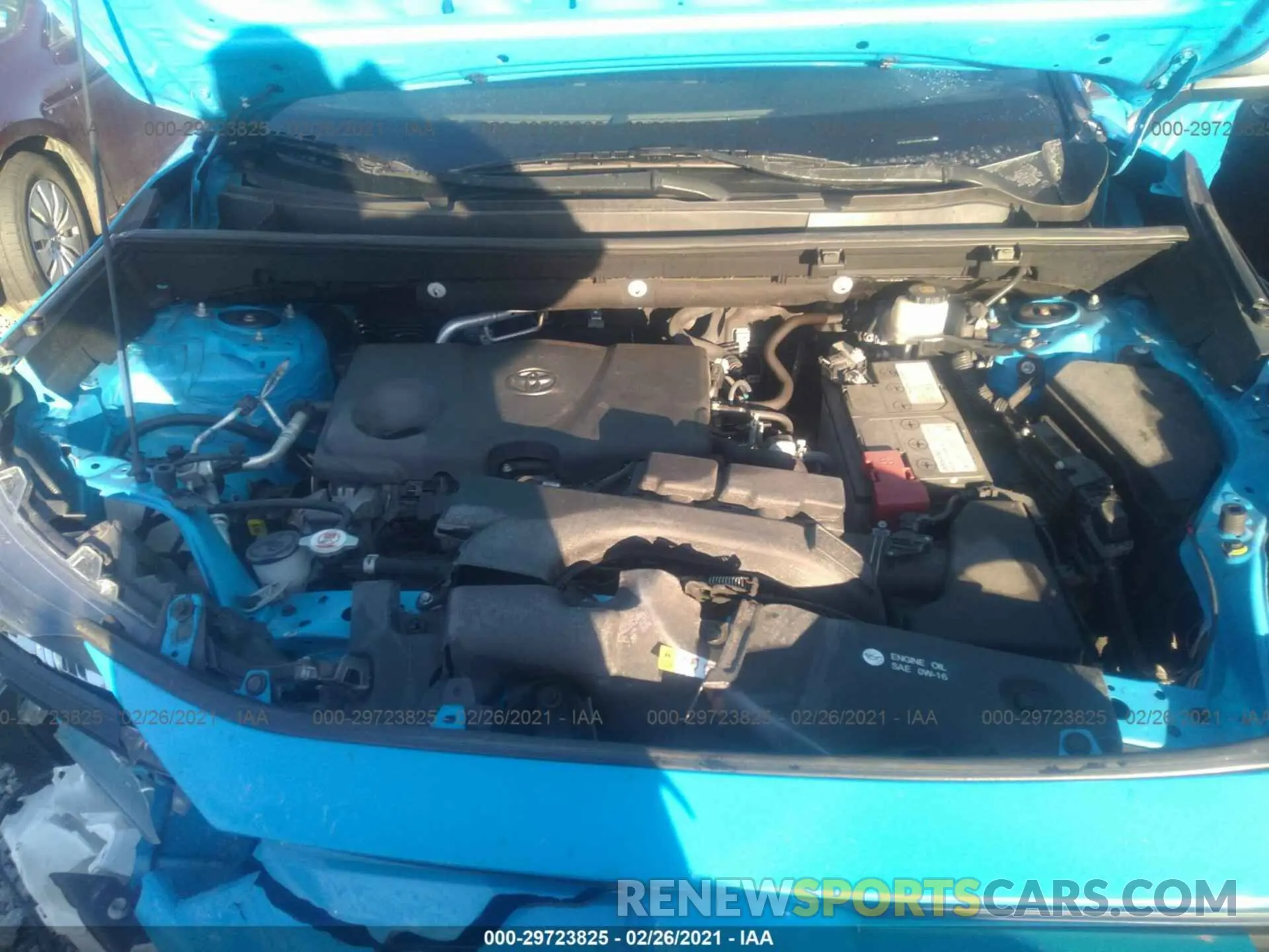 10 Photograph of a damaged car 2T3F1RFV3KW029439 TOYOTA RAV4 2019