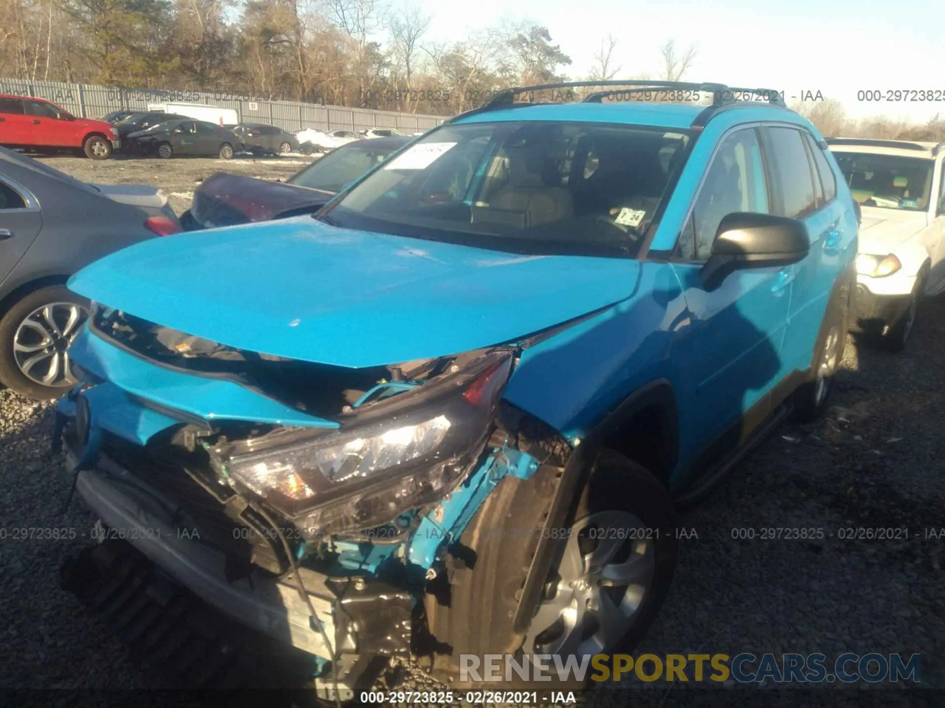 2 Photograph of a damaged car 2T3F1RFV3KW029439 TOYOTA RAV4 2019