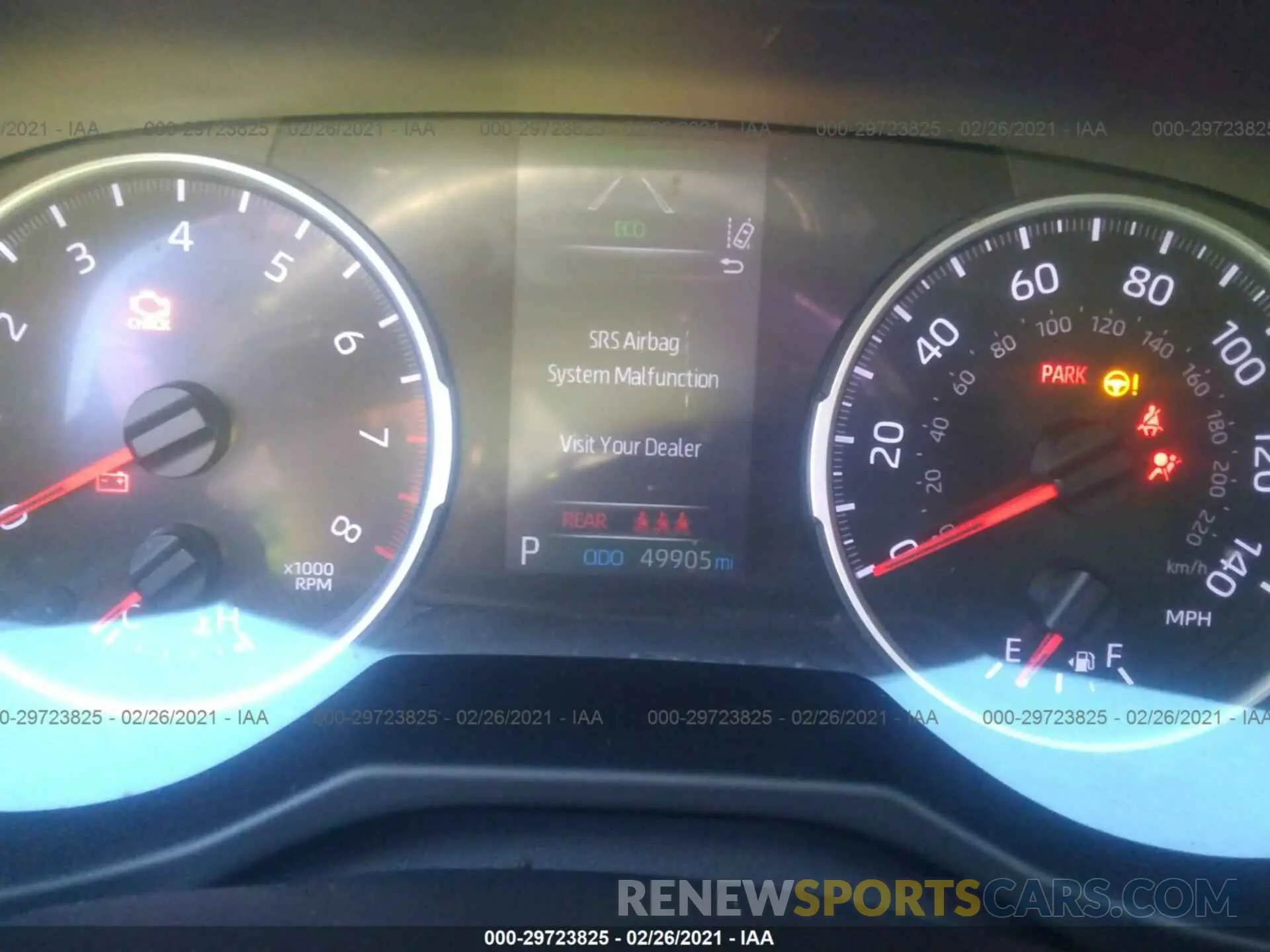 7 Photograph of a damaged car 2T3F1RFV3KW029439 TOYOTA RAV4 2019