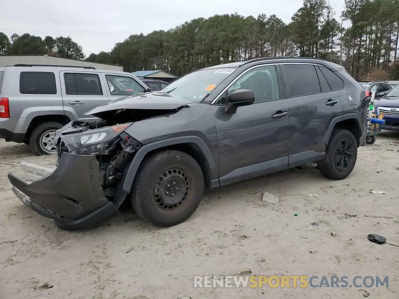 1 Photograph of a damaged car 2T3F1RFV3KW037816 TOYOTA RAV4 2019