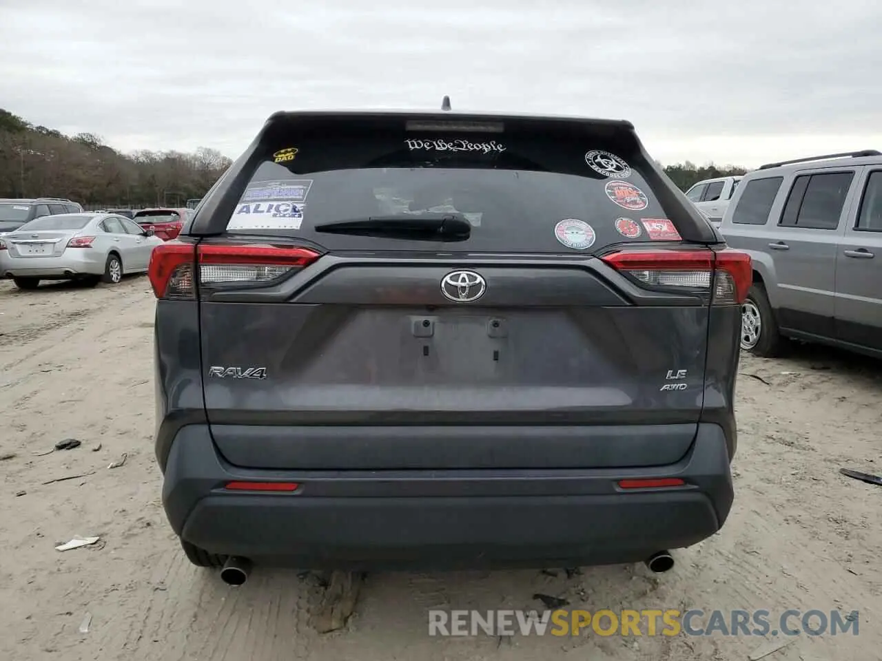 6 Photograph of a damaged car 2T3F1RFV3KW037816 TOYOTA RAV4 2019