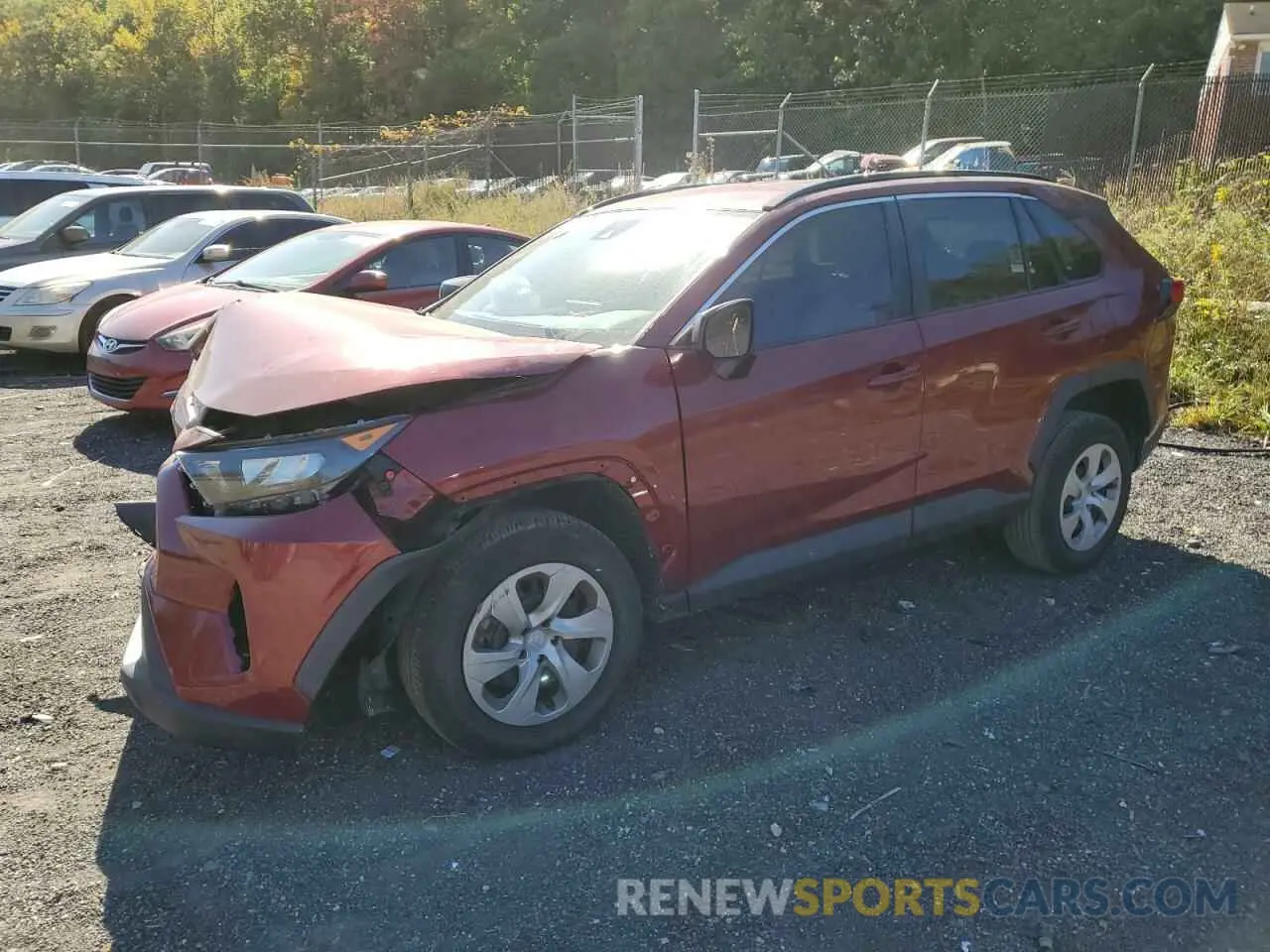 1 Фотография поврежденного автомобиля 2T3F1RFV3KW056611 TOYOTA RAV4 2019