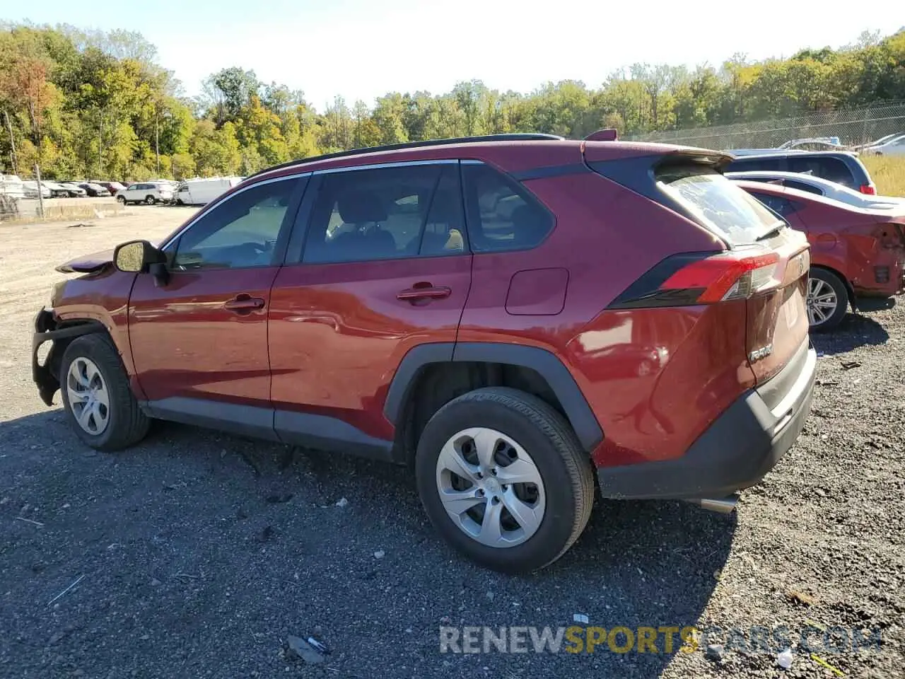 2 Фотография поврежденного автомобиля 2T3F1RFV3KW056611 TOYOTA RAV4 2019