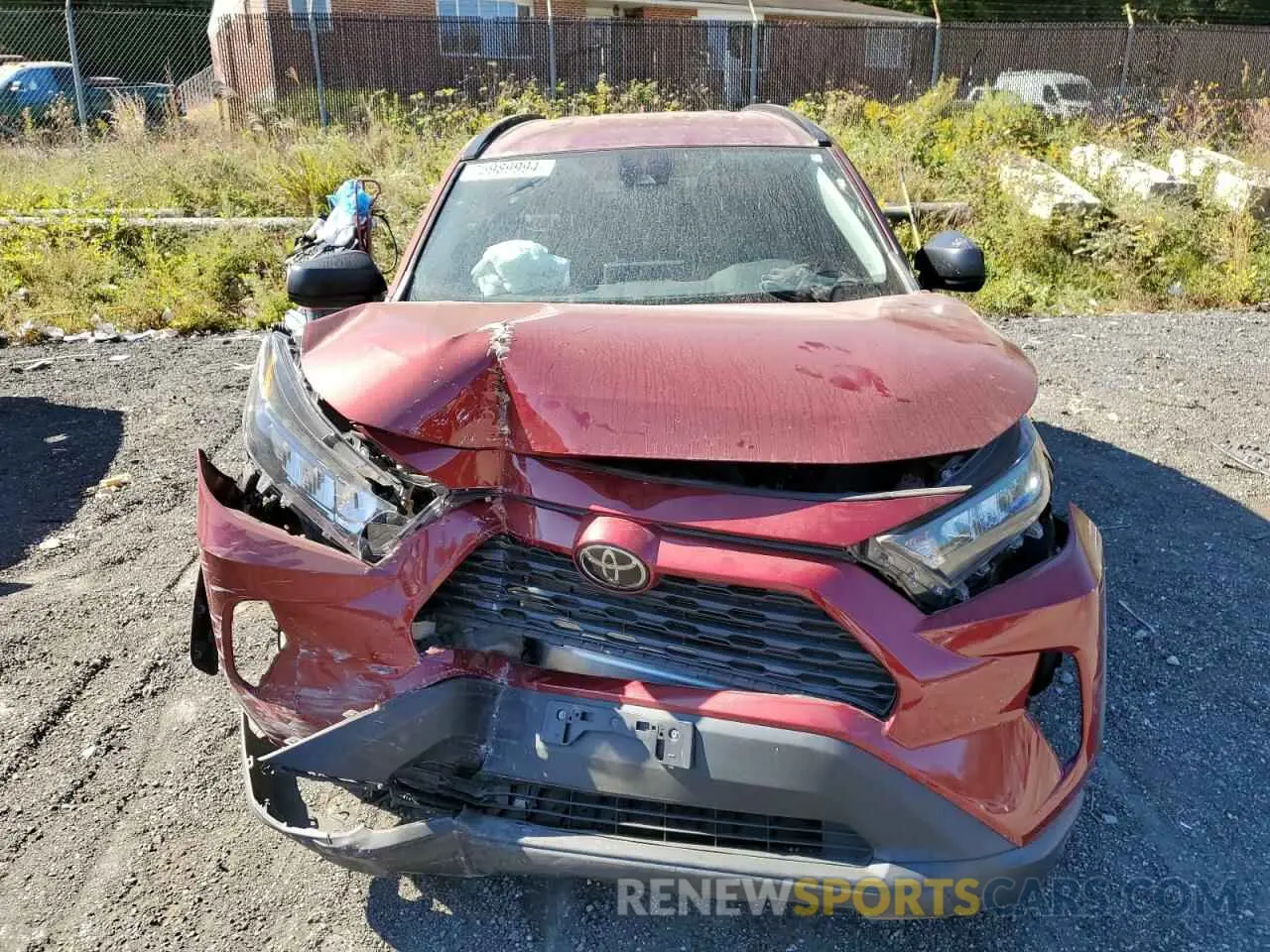 5 Фотография поврежденного автомобиля 2T3F1RFV3KW056611 TOYOTA RAV4 2019