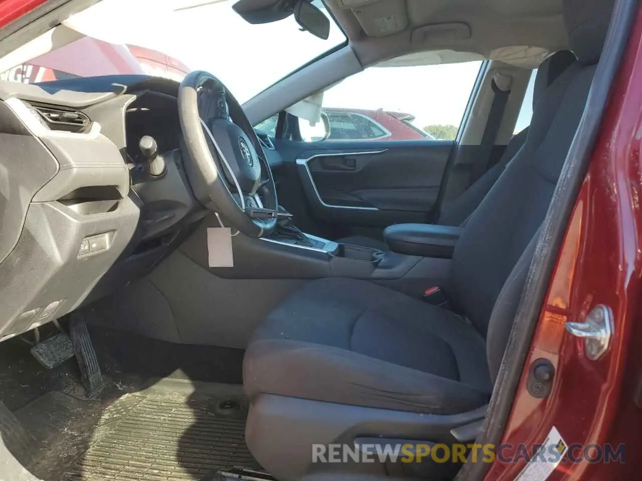 7 Фотография поврежденного автомобиля 2T3F1RFV3KW061419 TOYOTA RAV4 2019