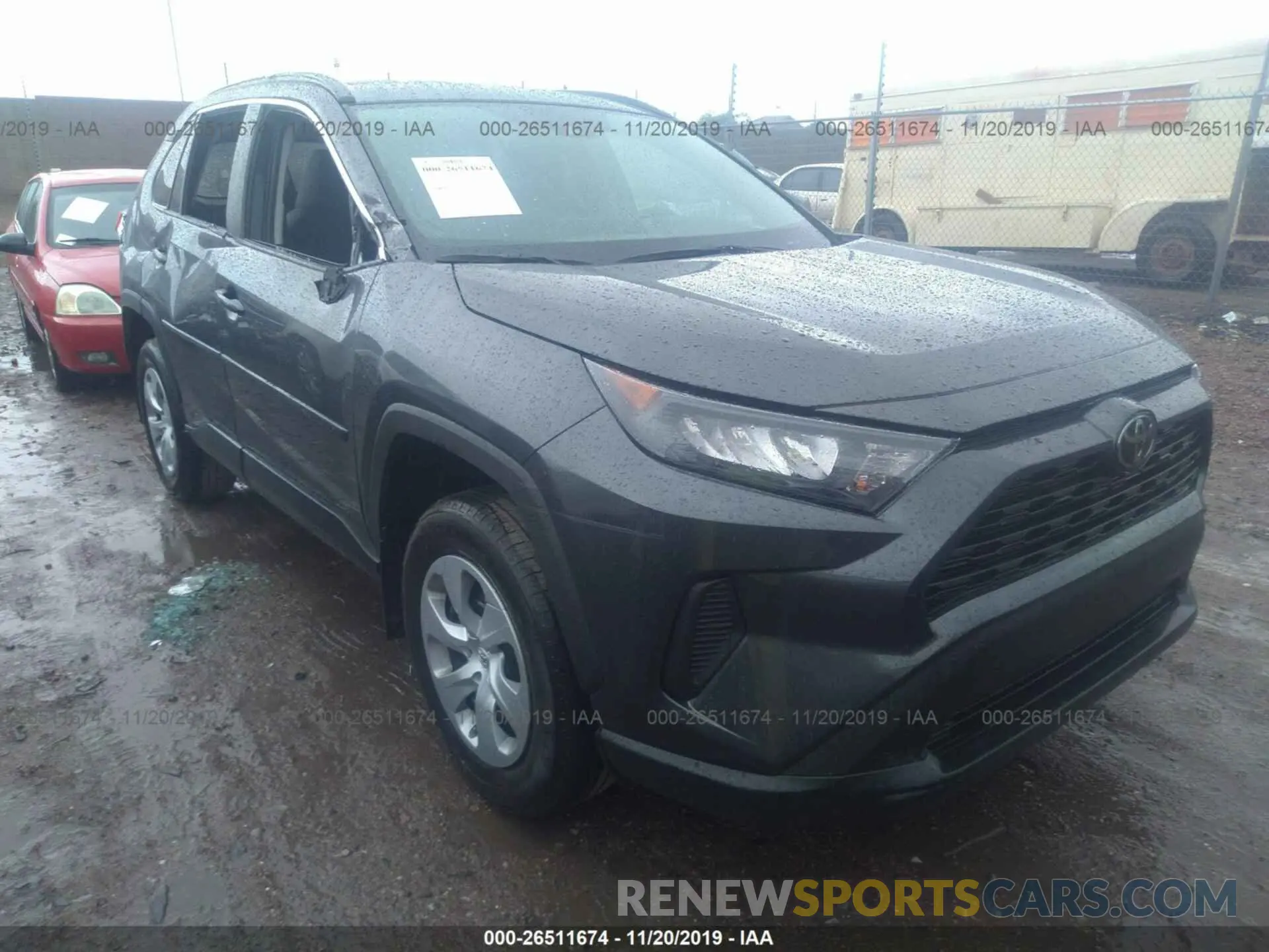 1 Photograph of a damaged car 2T3F1RFV3KW071996 TOYOTA RAV4 2019