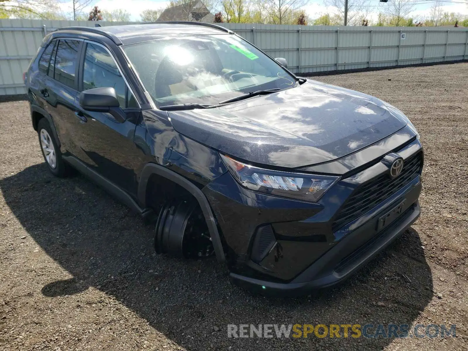 1 Photograph of a damaged car 2T3F1RFV4KC001778 TOYOTA RAV4 2019