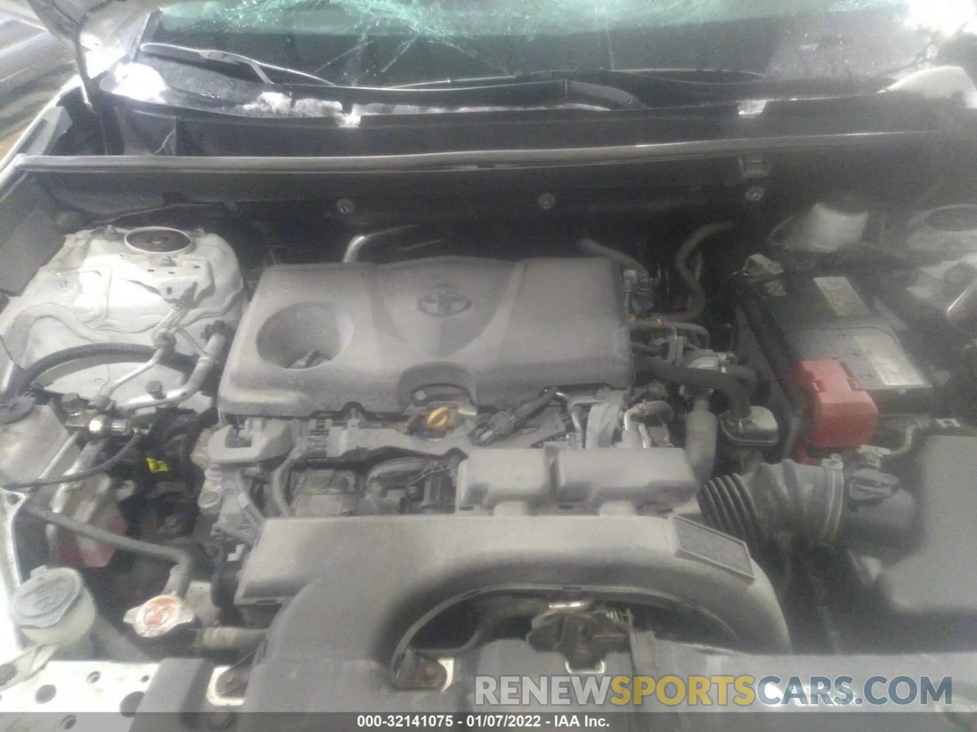 10 Фотография поврежденного автомобиля 2T3F1RFV4KC043416 TOYOTA RAV4 2019
