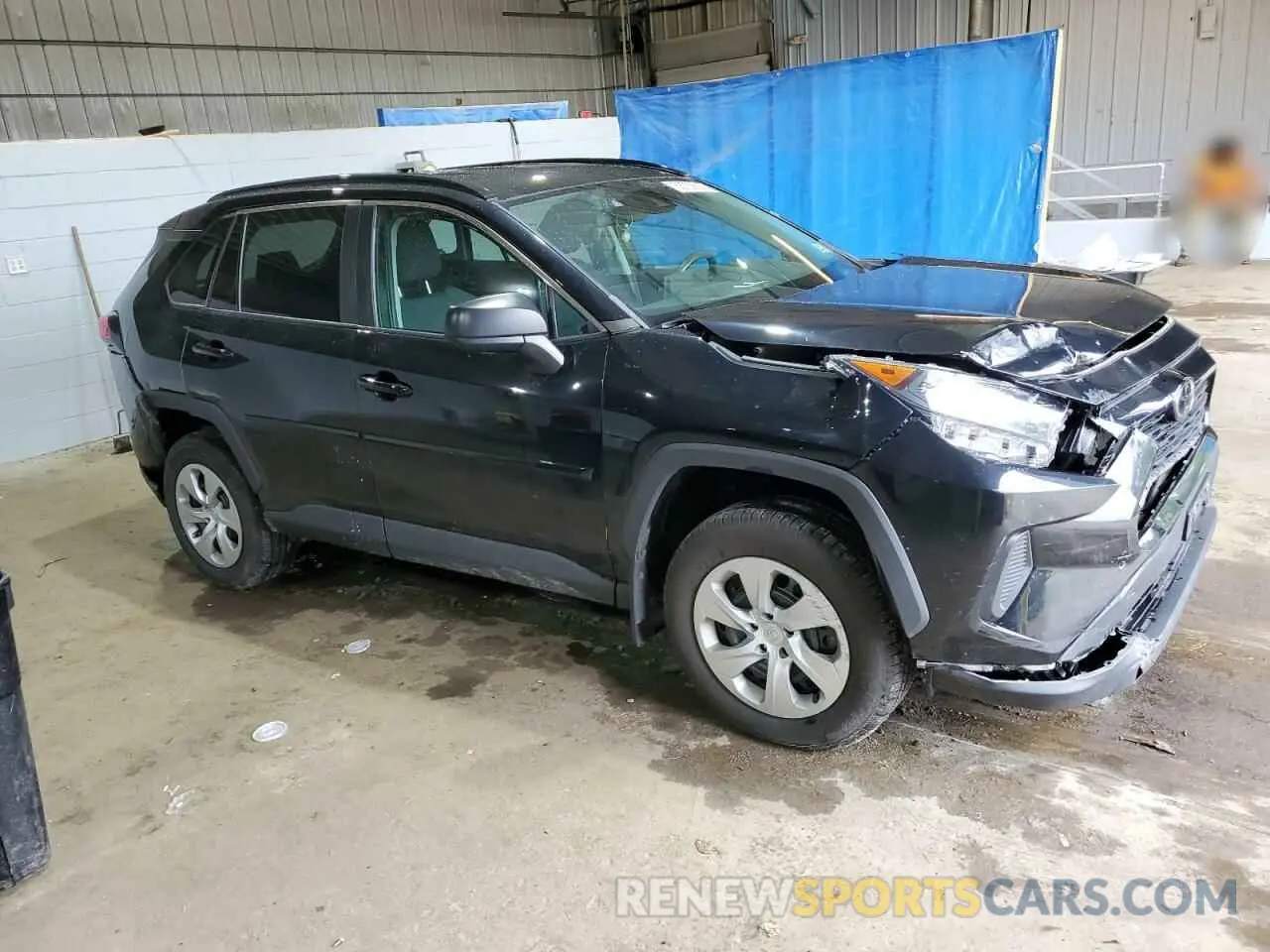 4 Photograph of a damaged car 2T3F1RFV4KC048499 TOYOTA RAV4 2019