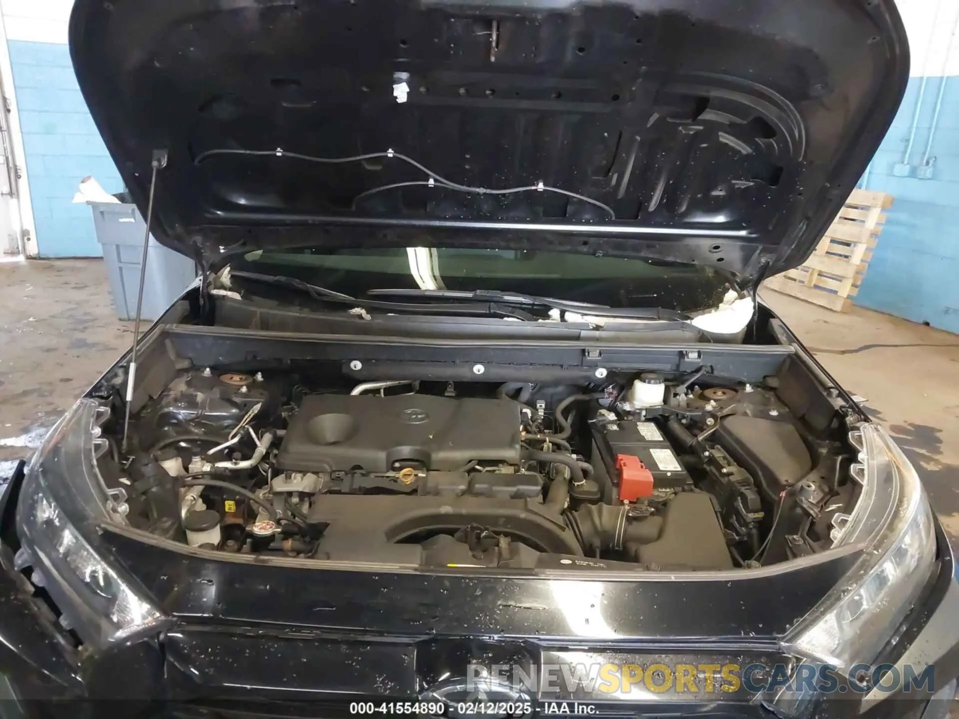 10 Photograph of a damaged car 2T3F1RFV4KC054321 TOYOTA RAV4 2019