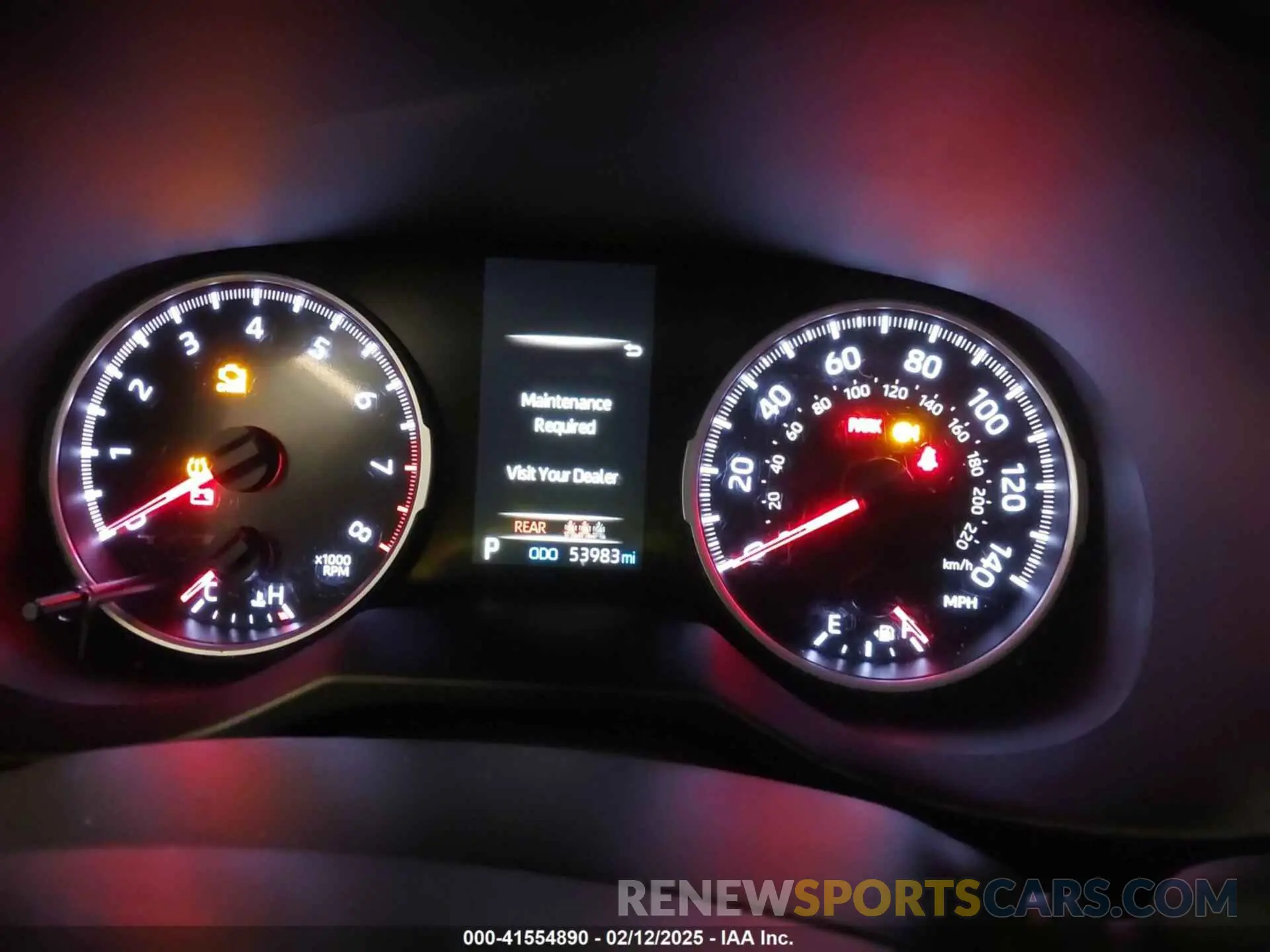 7 Photograph of a damaged car 2T3F1RFV4KC054321 TOYOTA RAV4 2019