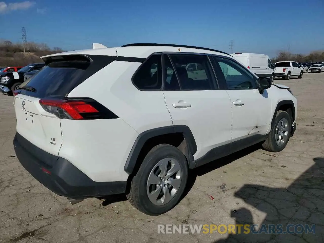 3 Фотография поврежденного автомобиля 2T3F1RFV5KC010487 TOYOTA RAV4 2019