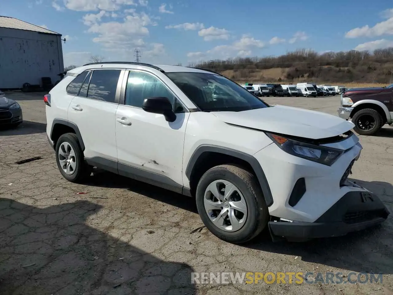 4 Фотография поврежденного автомобиля 2T3F1RFV5KC010487 TOYOTA RAV4 2019