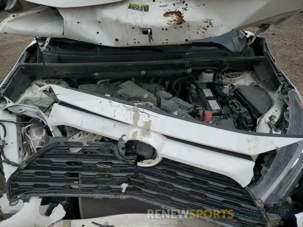 12 Photograph of a damaged car 2T3F1RFV5KC029024 TOYOTA RAV4 2019