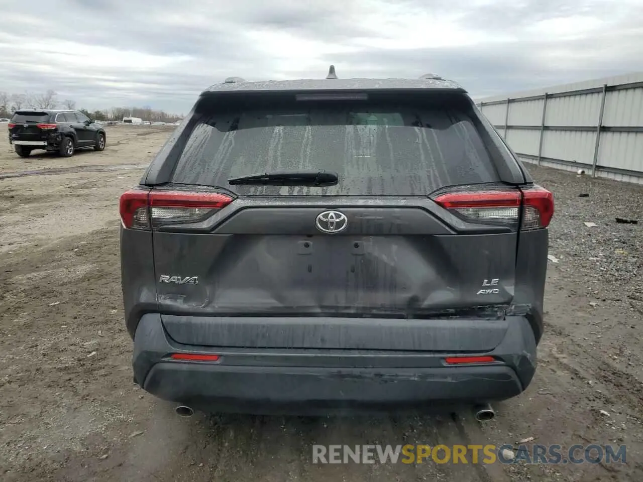 6 Photograph of a damaged car 2T3F1RFV5KW065312 TOYOTA RAV4 2019