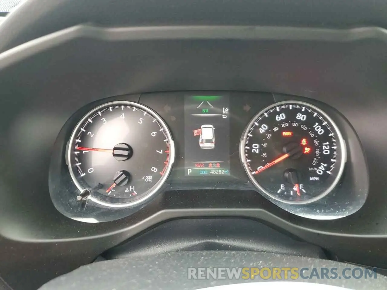 9 Photograph of a damaged car 2T3F1RFV5KW065312 TOYOTA RAV4 2019