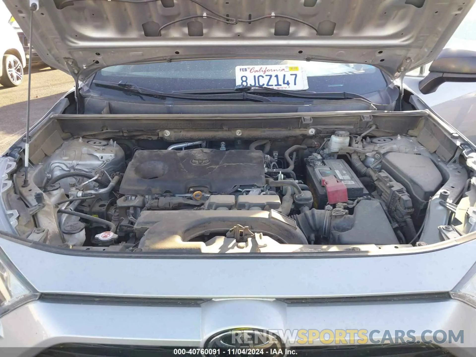 10 Photograph of a damaged car 2T3F1RFV6KW016278 TOYOTA RAV4 2019