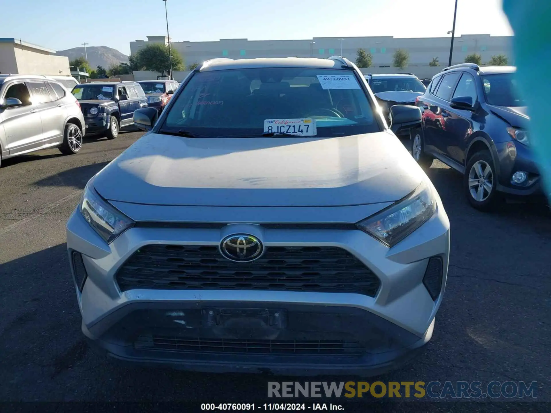13 Photograph of a damaged car 2T3F1RFV6KW016278 TOYOTA RAV4 2019