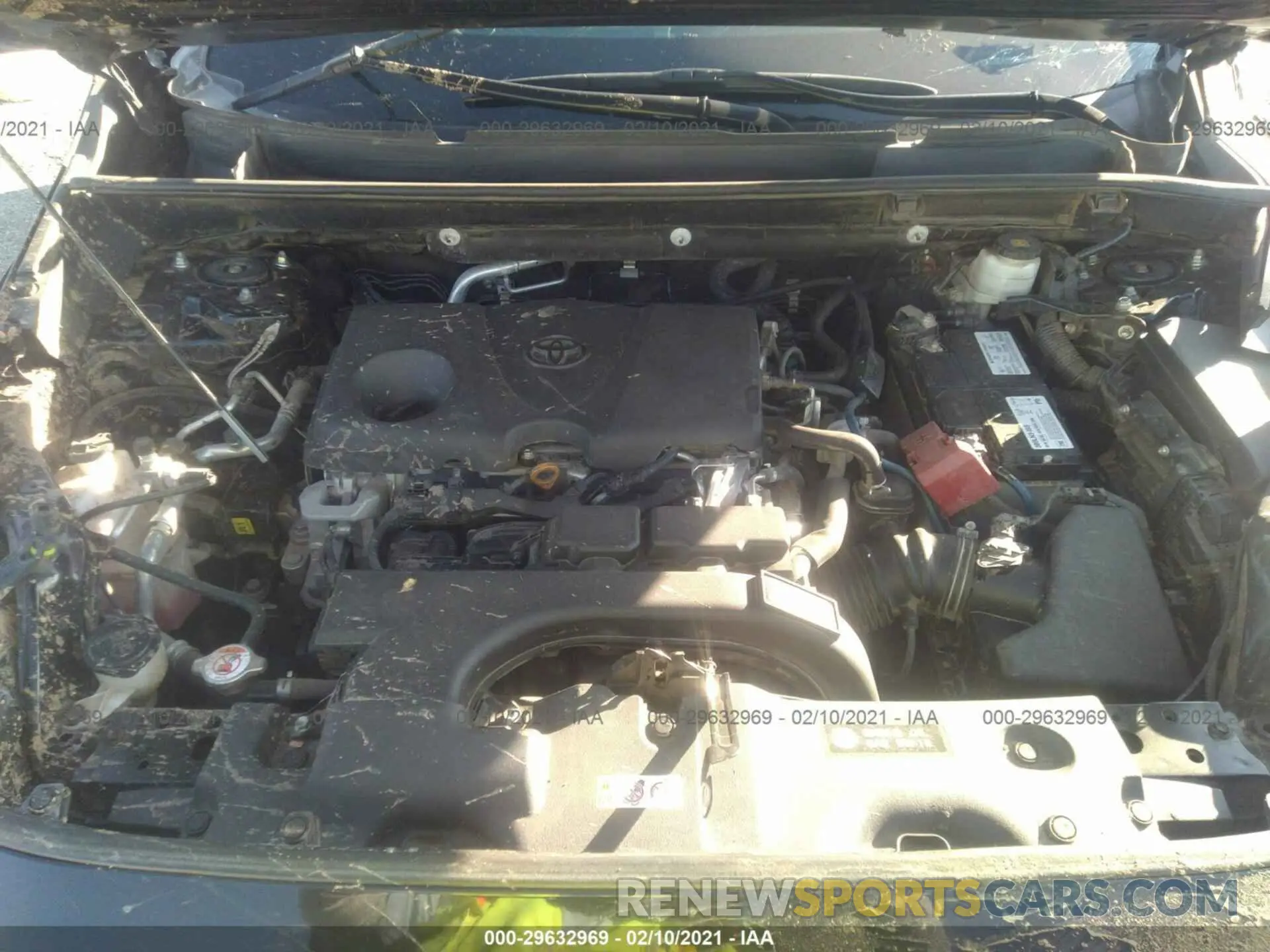 10 Photograph of a damaged car 2T3F1RFV6KW029189 TOYOTA RAV4 2019