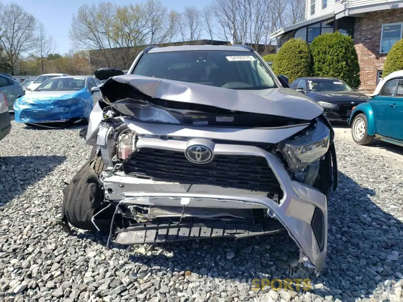 5 Фотография поврежденного автомобиля 2T3F1RFV6KW063262 TOYOTA RAV4 2019